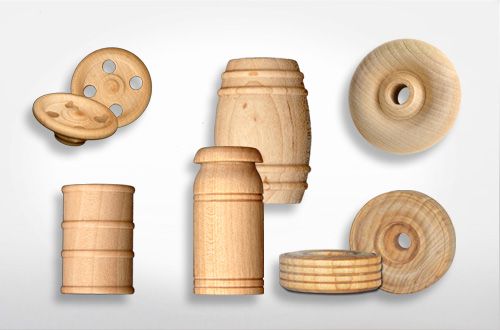 Wood Toy Parts - California Dowel & Turnings, Inc.